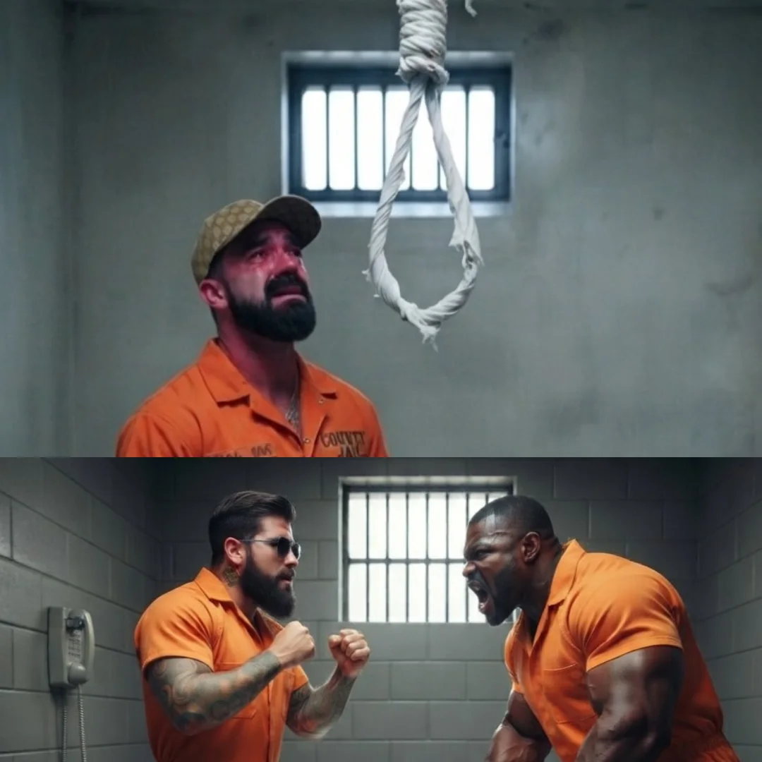 Artwork representing Teddy reaching a breaking point in jail