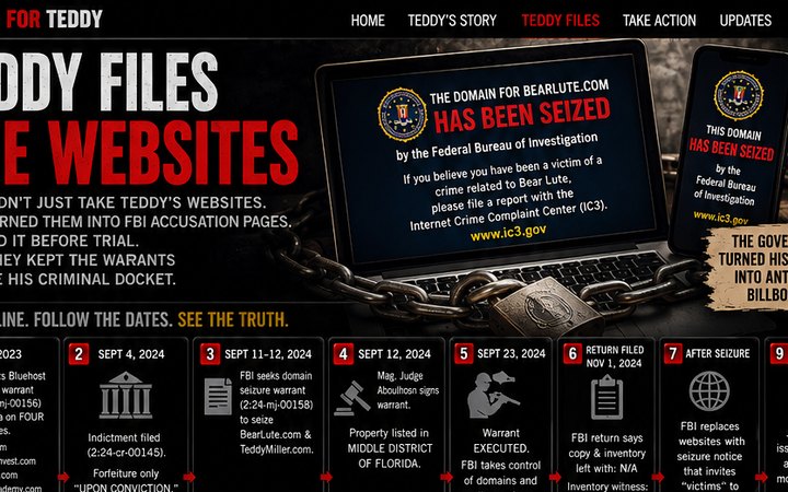 THE WEBSITES Teddy Files design preview